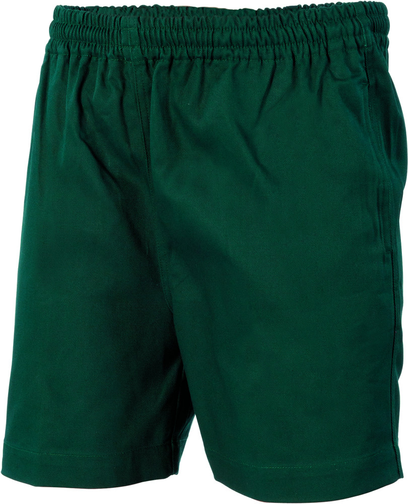 Drill Elastic Drawstring Shorts