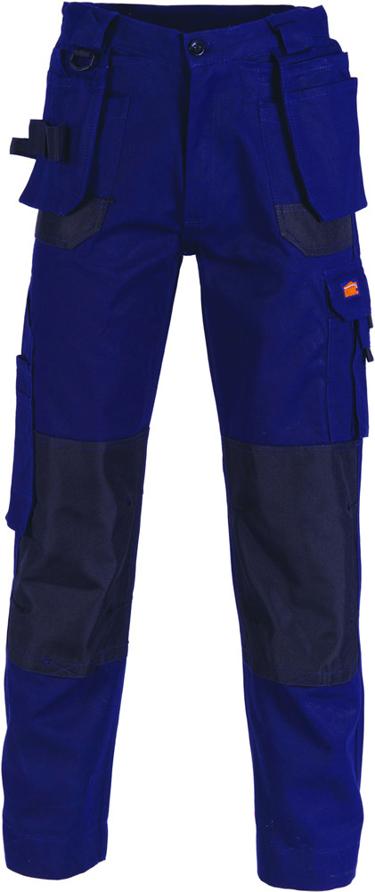 Duratex Cotton Duck Weave Tradies Cargo Pants with twin holster tool pocket - knee pads not included