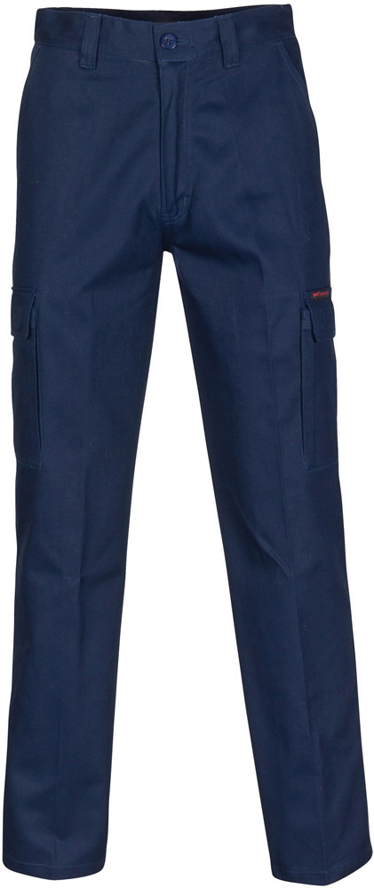 Middle Weight Cotton Double Slant Cargo Pants