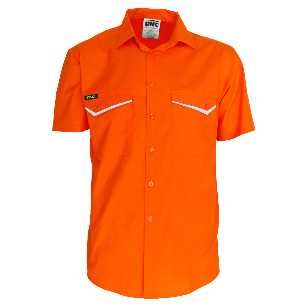 HiVis RipStop Cotton Cool Shirt Short Sleeve