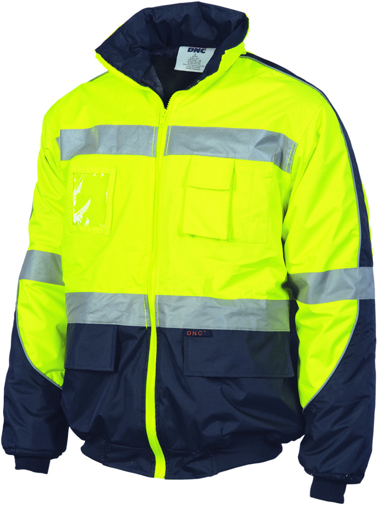 Hi Vis D/N Contrast Bomber Jacket