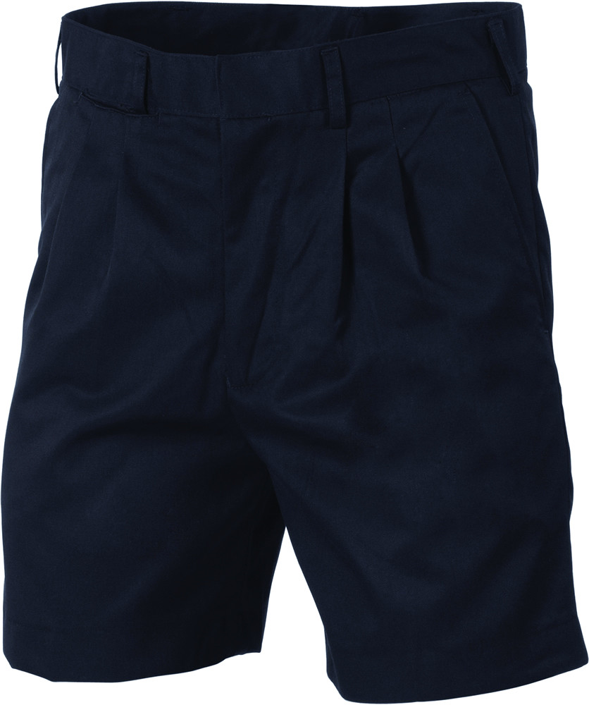 Pleat Front Permanent Press Shorts