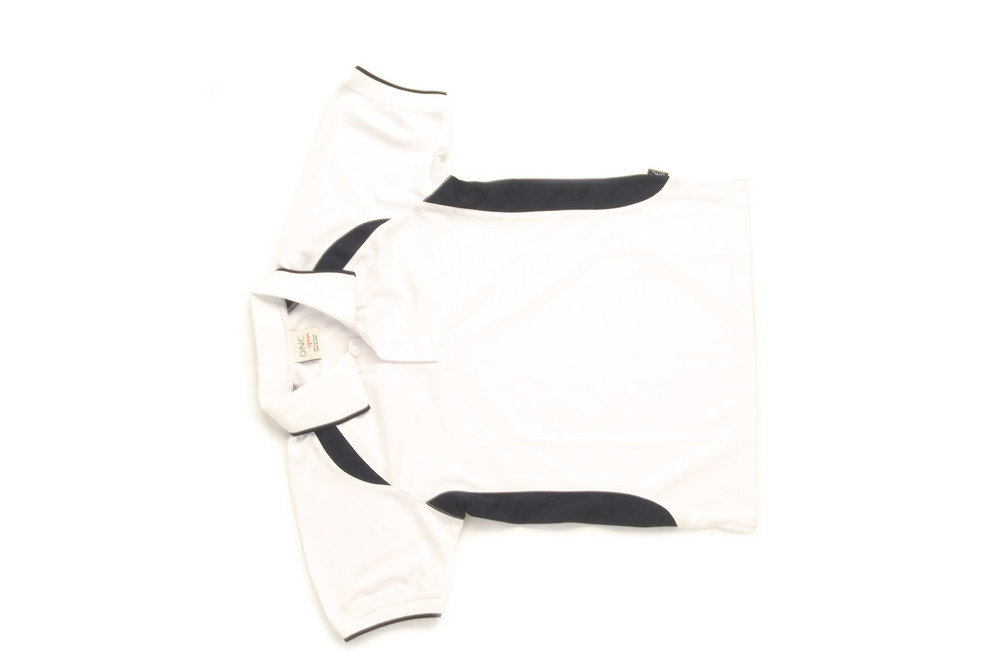 Kids Air Flow Contrast Raglan Mesh Polo