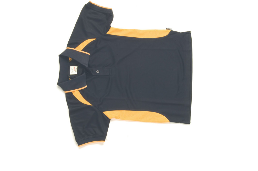 Kids Air Flow Contrast Raglan Mesh Polo