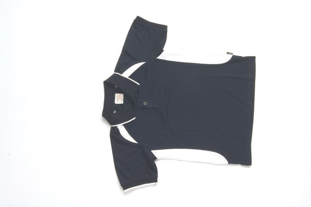 Kids Air Flow Contrast Raglan Mesh Polo