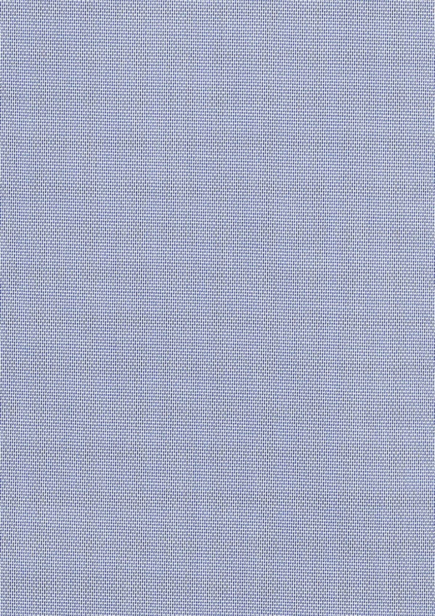 A textured light blue fabric, showcasing a patterned weave suitable for a men's button-up shirt.