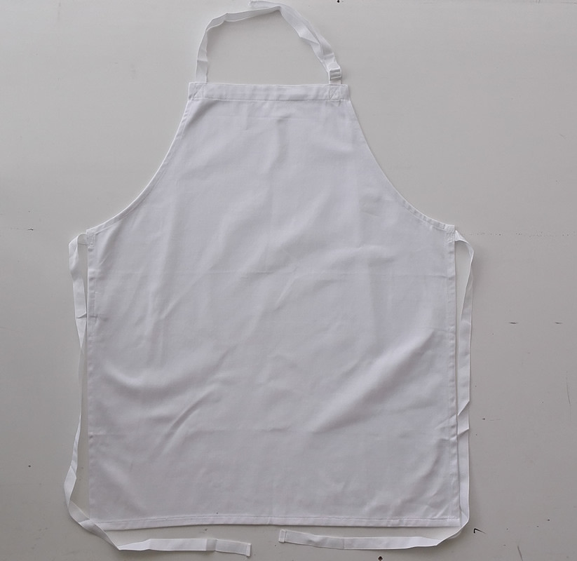 Cotton Drill Full Bib Apron - No Pocket
