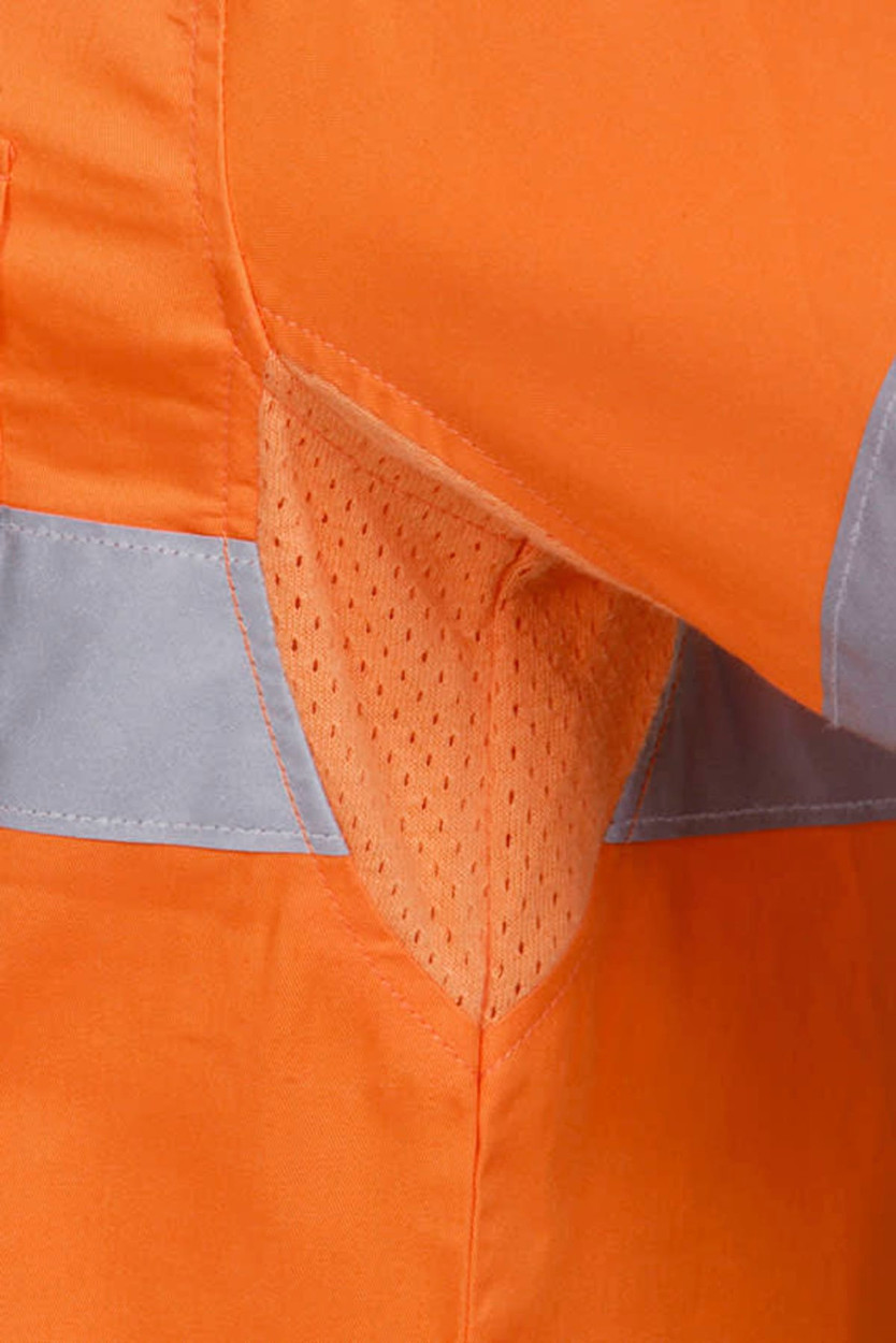 Hi Vis 190 GSM Cotton Drill Shirt