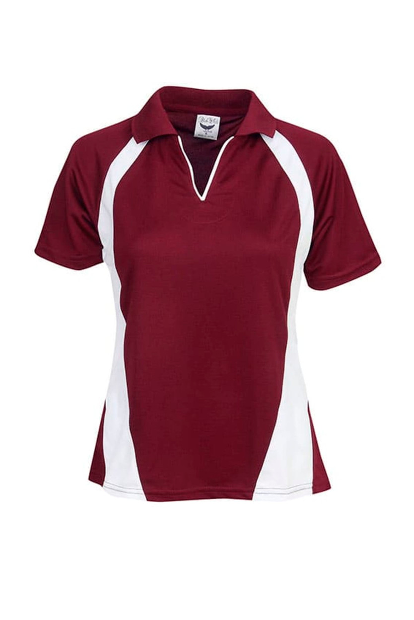 Ladies Coolfast Mini-Waffle Polo