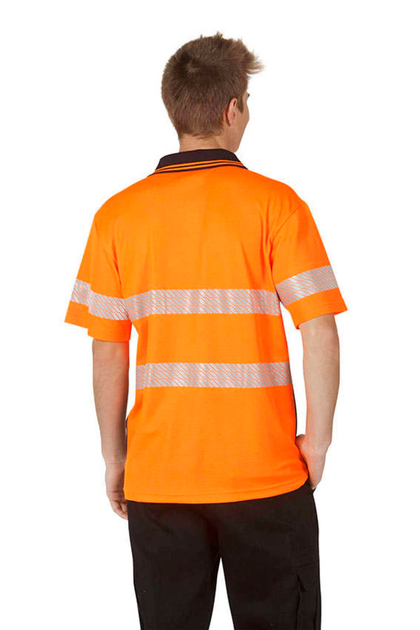 Segment Taped Cotton Back Polo