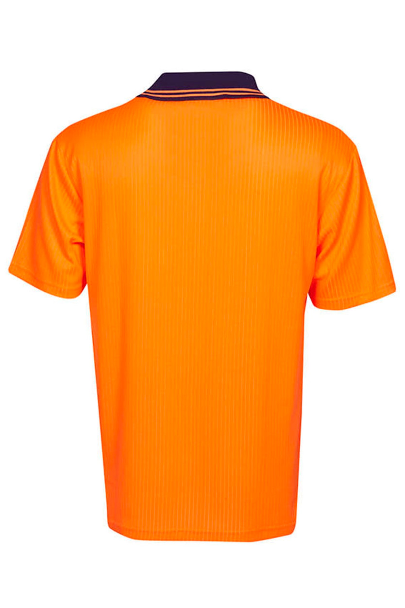 Hi Vis Drop Needle Cotton Back Polo