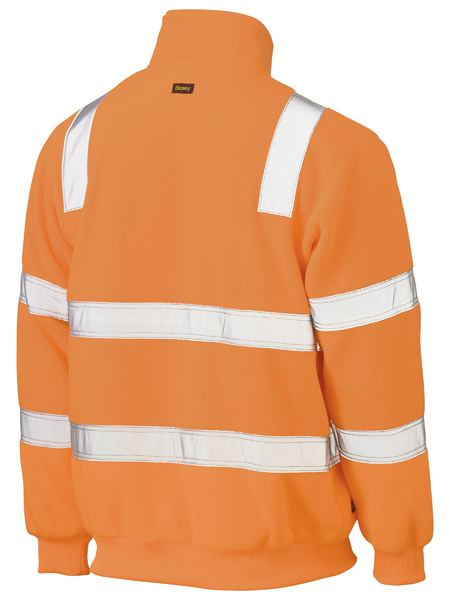 Taped Hi Vis Rail Polar Fleece Jumpers