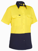 Women's Cool Lightweight Hi Vis Drill Shirt