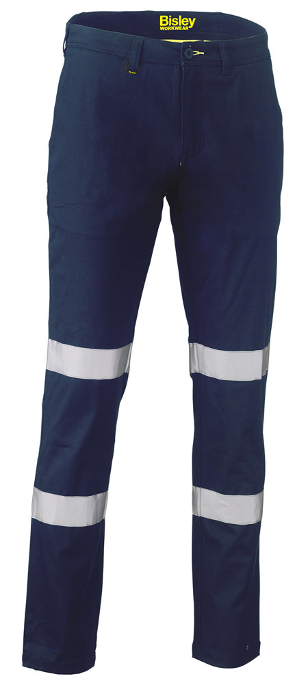 Taped Biomotion Stretch Cotton Drill Work Pants