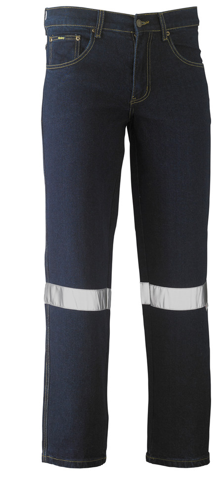 Taped Rough Rider Stretch Denim Jean