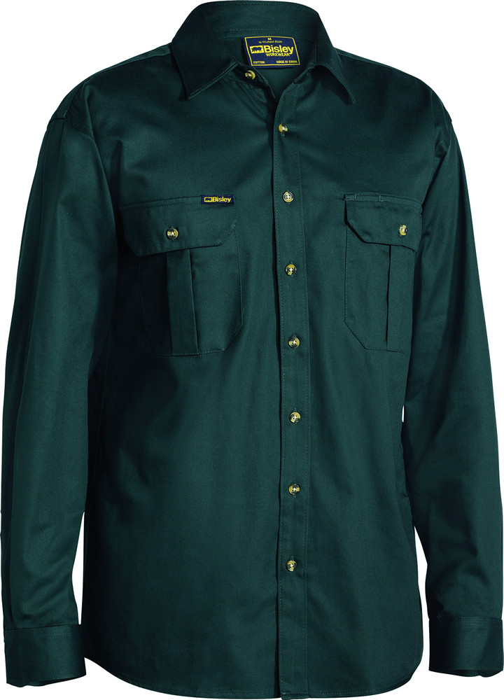 Original Cotton Drill Shirt - Long Sleeve