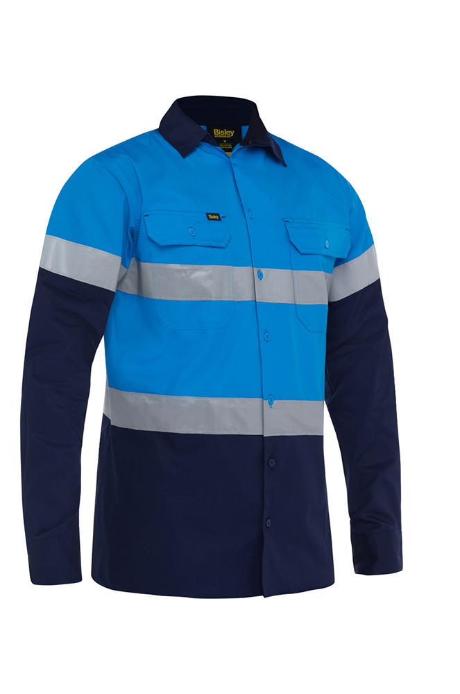 Taped Hi Vis Cool Lightweight Shirt L/S
