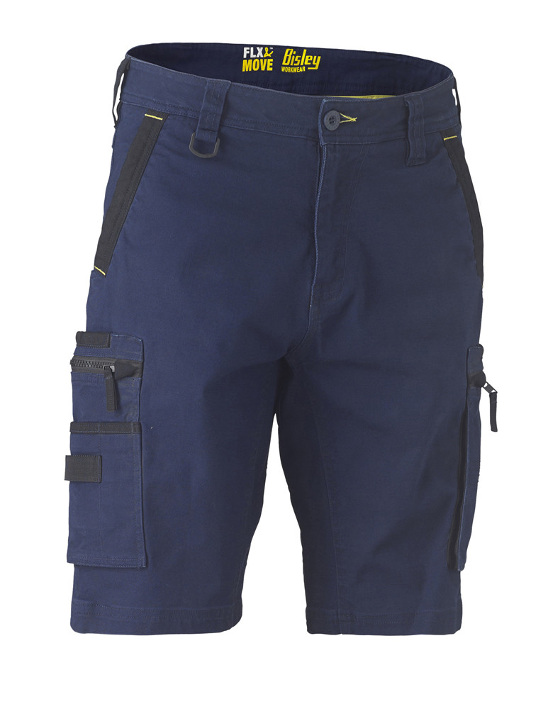 Flex & Move Stretch Utility Zip Cargo Short