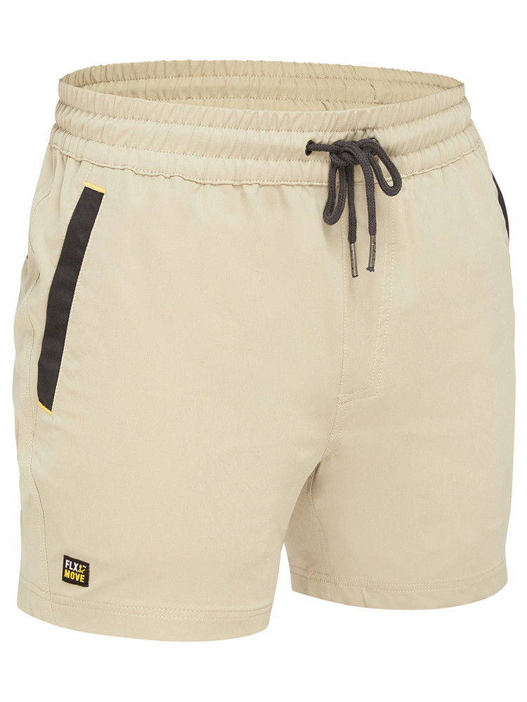 Flx & Move 4-Way Stretch Elastic Waist Short