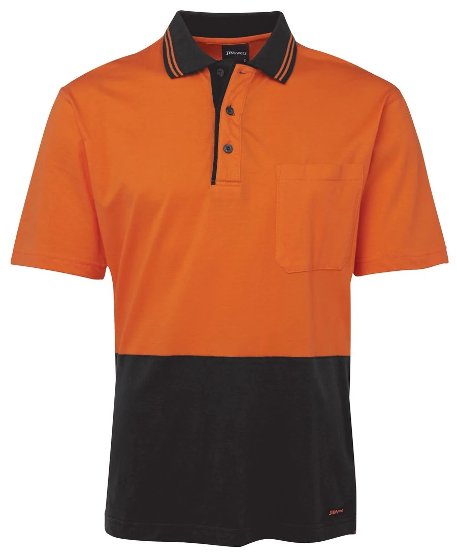 Hi Vis S/S Cotton Polo
