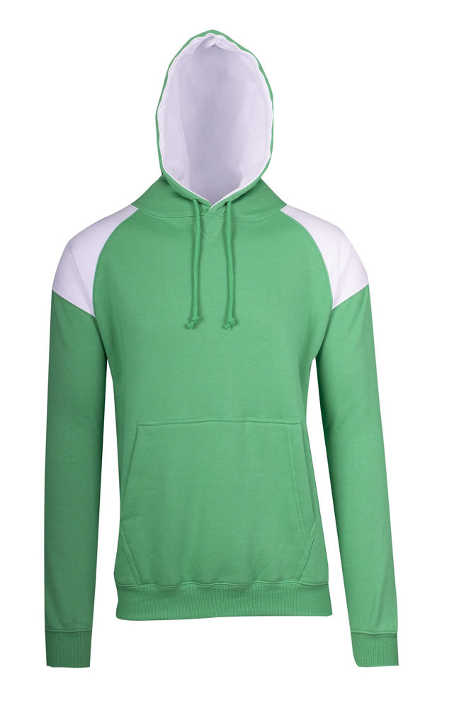 Men's Shoulder Contrast Panel Hoodie