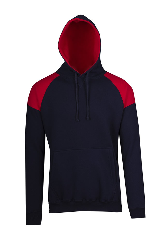 Men's Shoulder Contrast Panel Hoodie