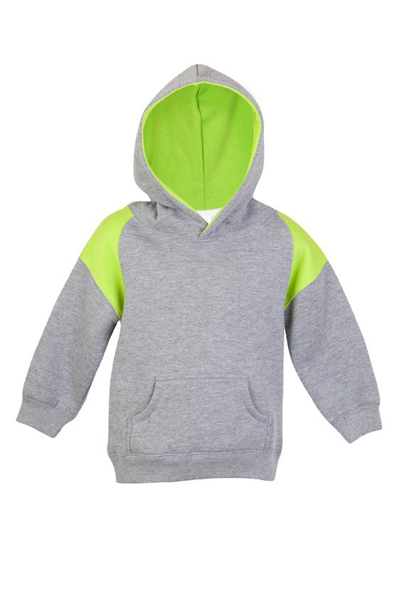 Kid's Shoulder Contrast Panel Hoodies
