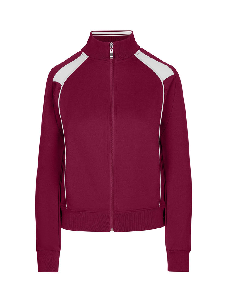 Ladies/Juniors Unbrushed Contrast Jacket