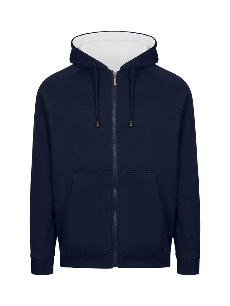 Men's Unbrushed Stripe Sleeve Hoodie