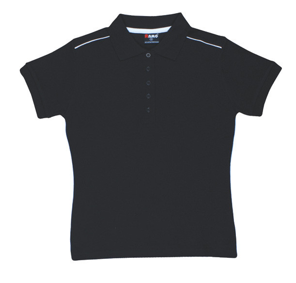 Women's Cotton Pique Knit with Piping
