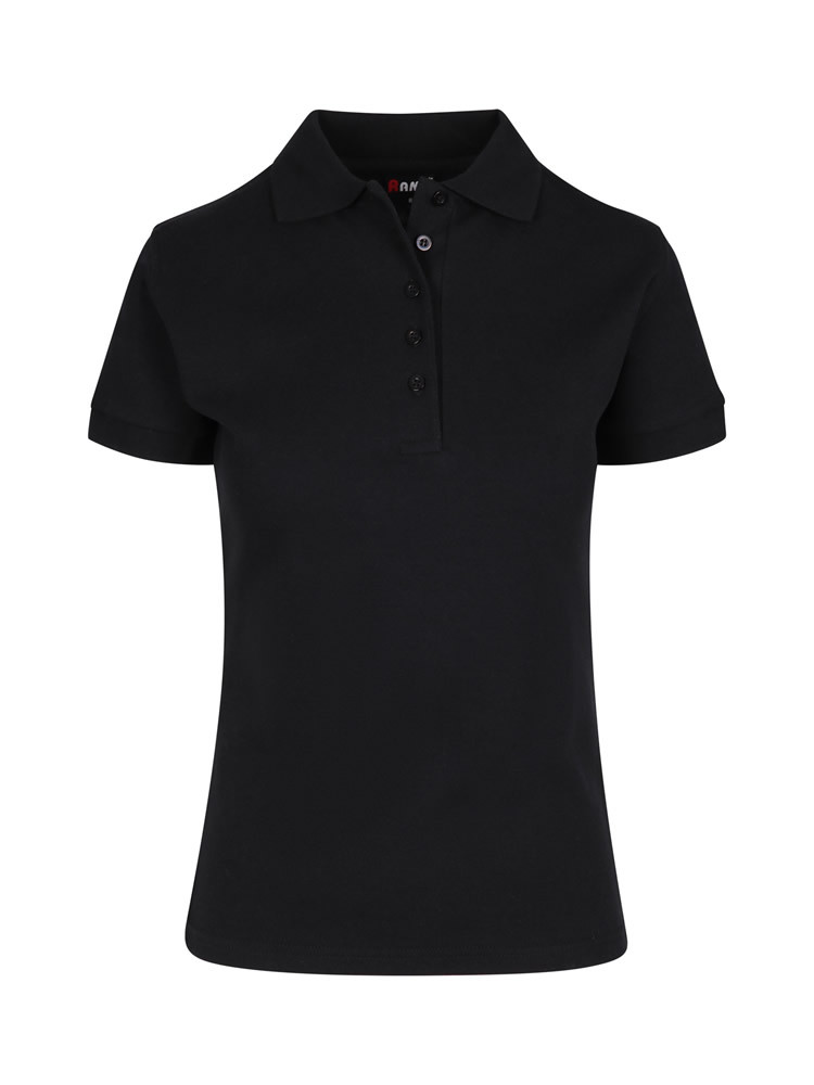 Ladies 100% Cotton Pique Knit Polo