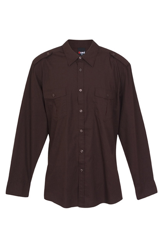 Men's Military Long Sleeve Shirt