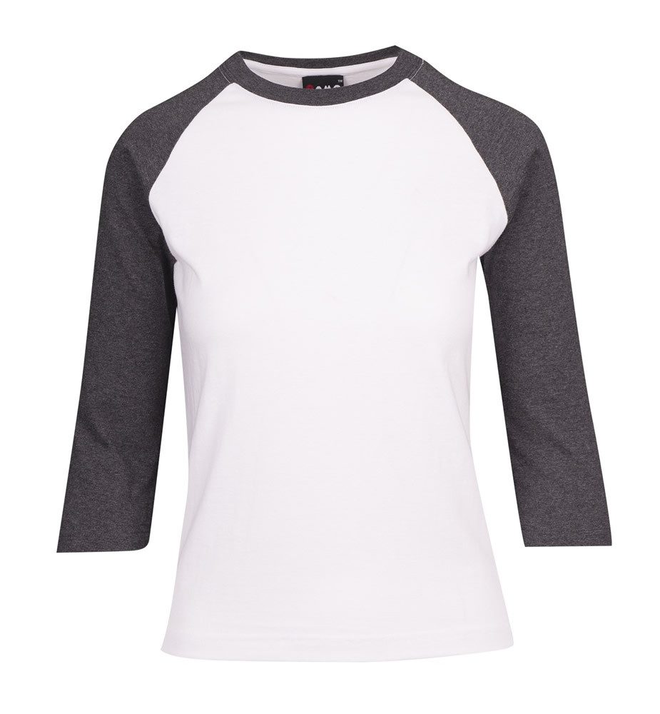 Women's 3/4 Sleeve Raglan T- Shirt
