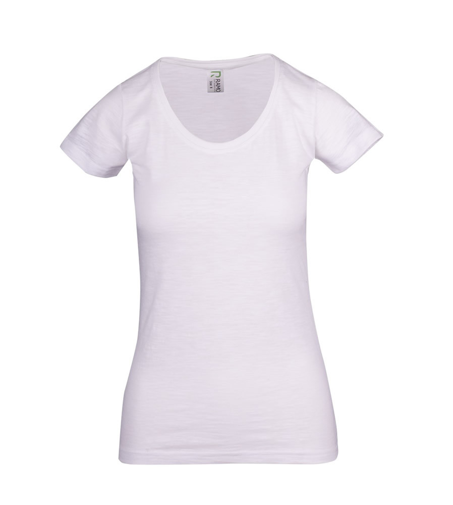 Women's Raw Cotton Wave T-Shirt