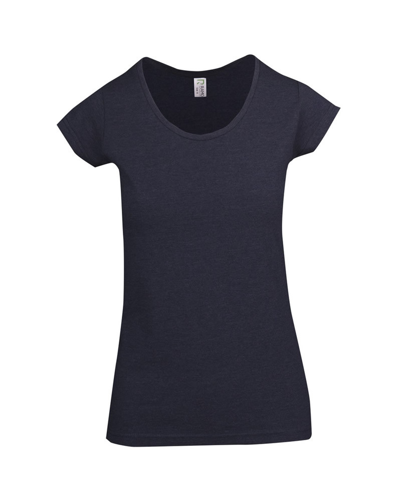Ladies Marl Scoop Neck T-Shirt