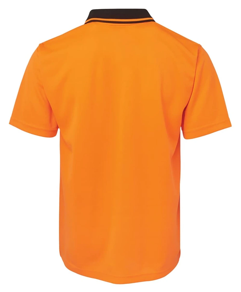 JB's Kids Hi Vis Non Cuff Traditional Polo