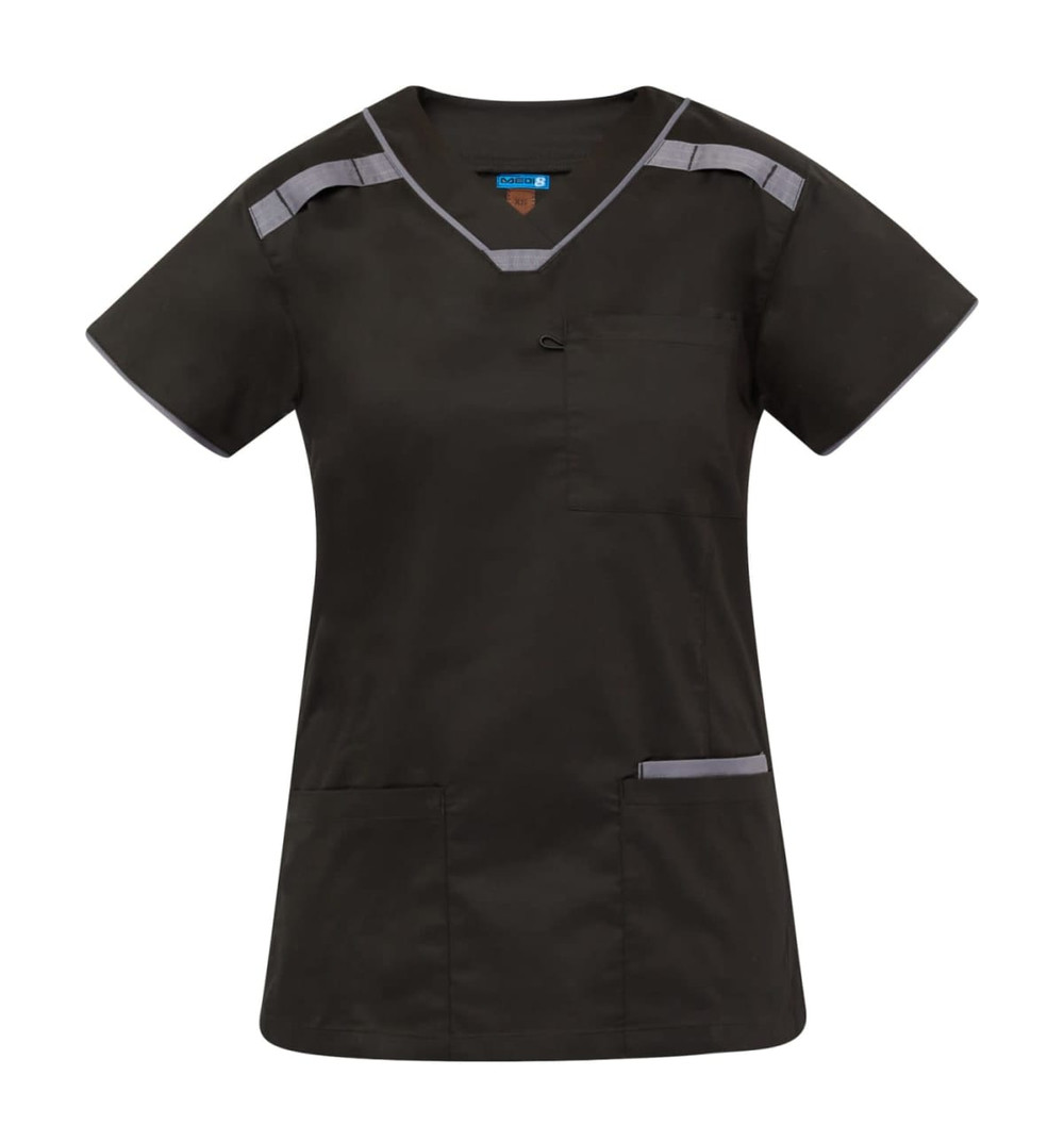 Medi8- Women's Stretch Scrub Top