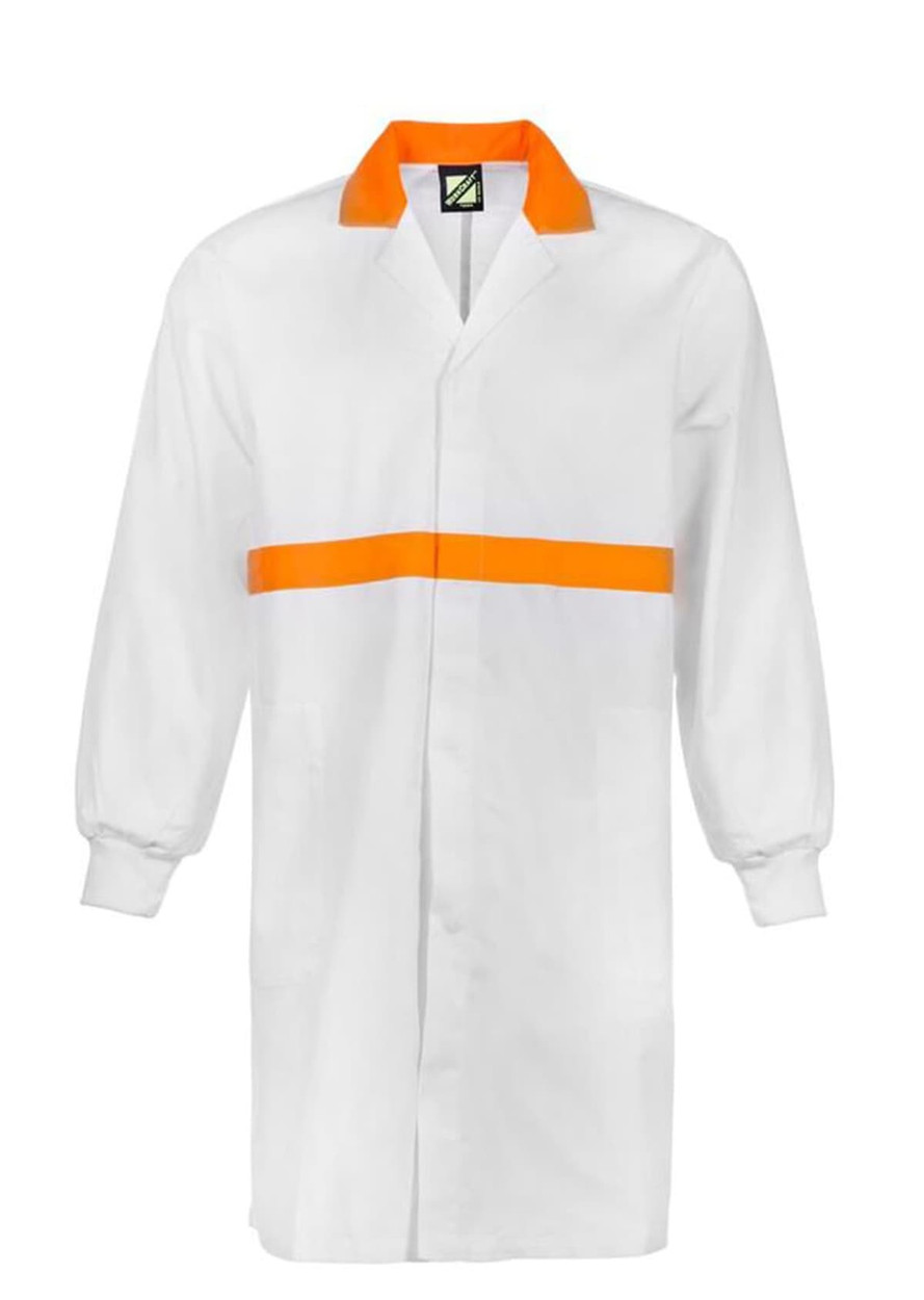 Dustcoat Contrast Collar/Chest