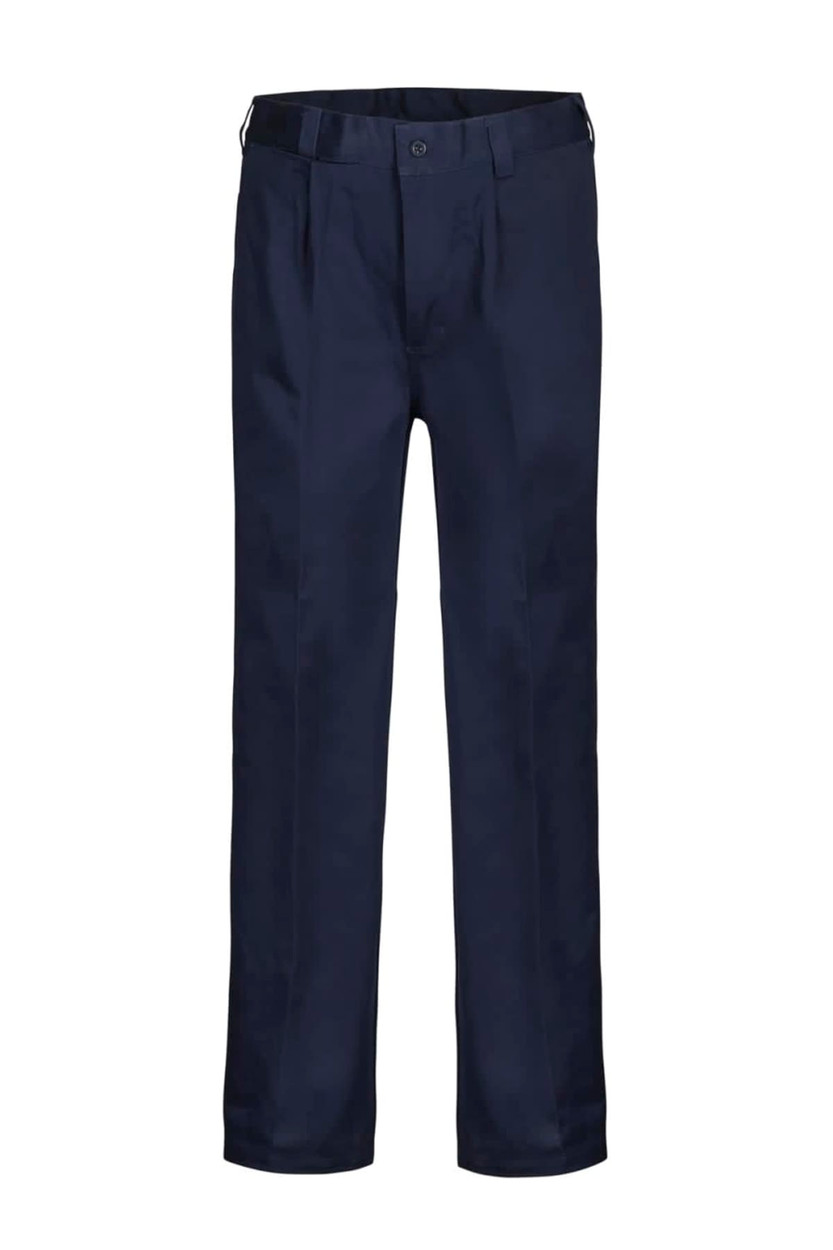 Single Pleat Cotton Pant