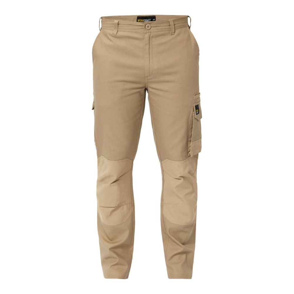 Stretch Cargo Pants - Knee Dart