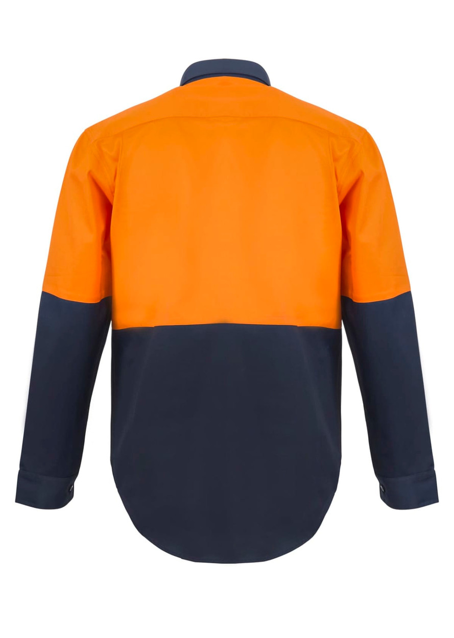 Hi Vis Closed Front Shirt- Ls
