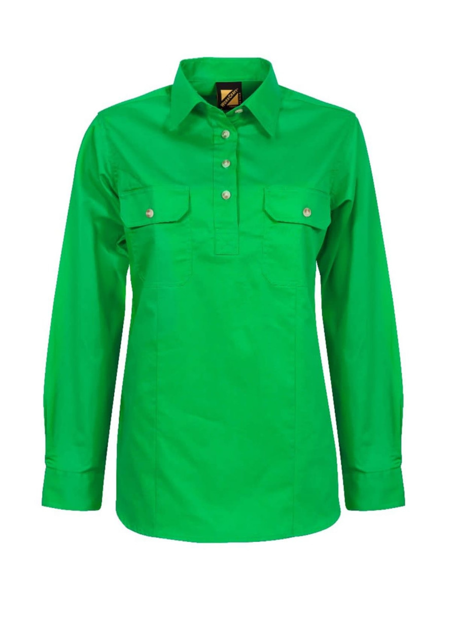 Women's Closed Front Cotton Shirt