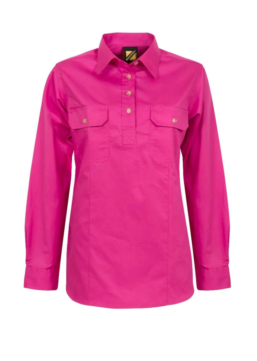Women's Closed Front Cotton Shirt