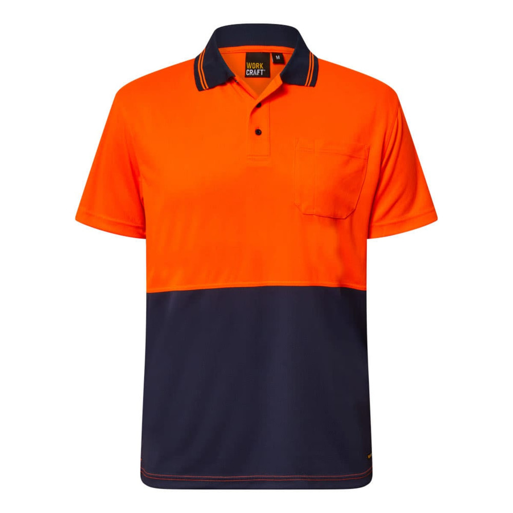 Hi Vis Lightweight Polo -Ss