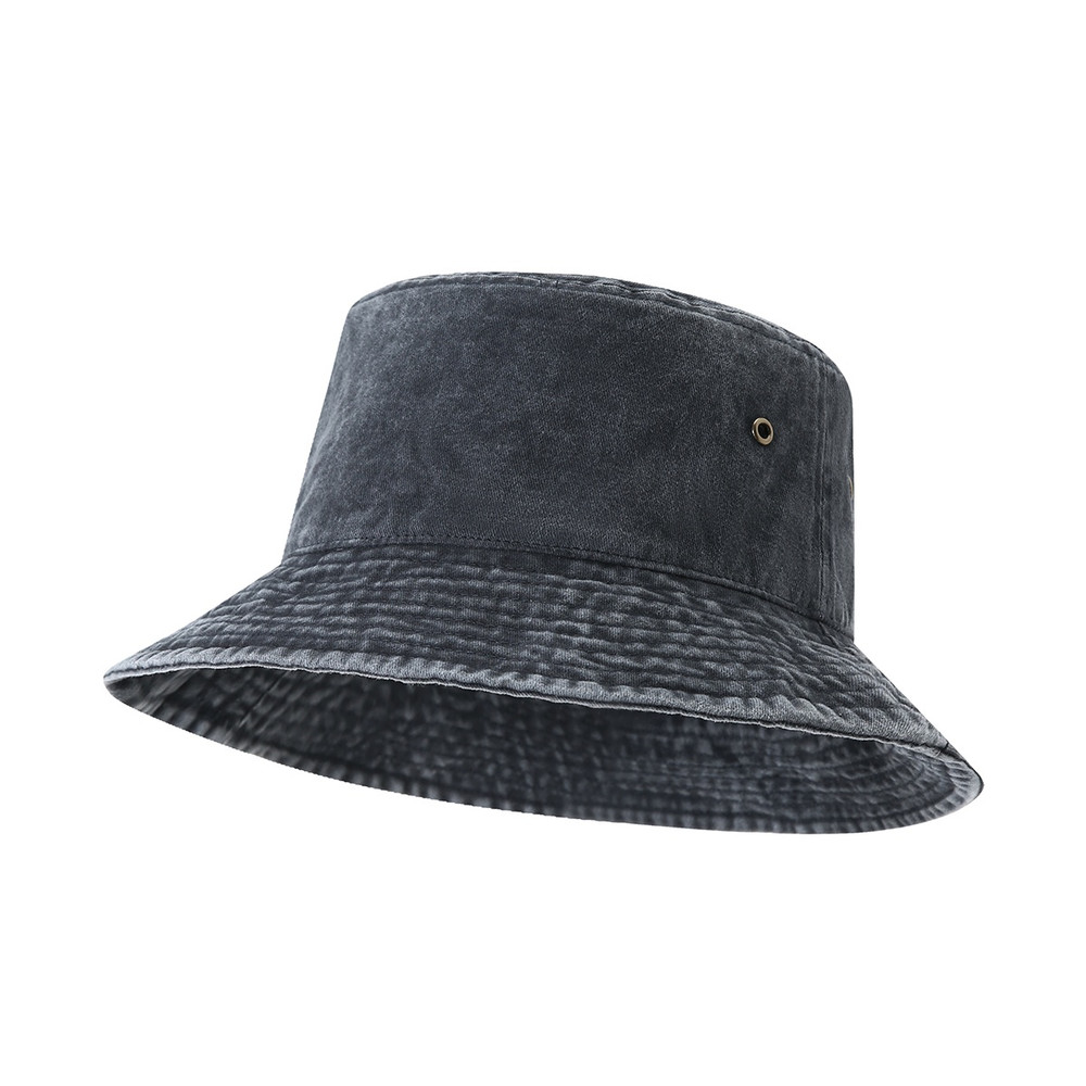 280gsm 100% cotton drill washed bucket hat