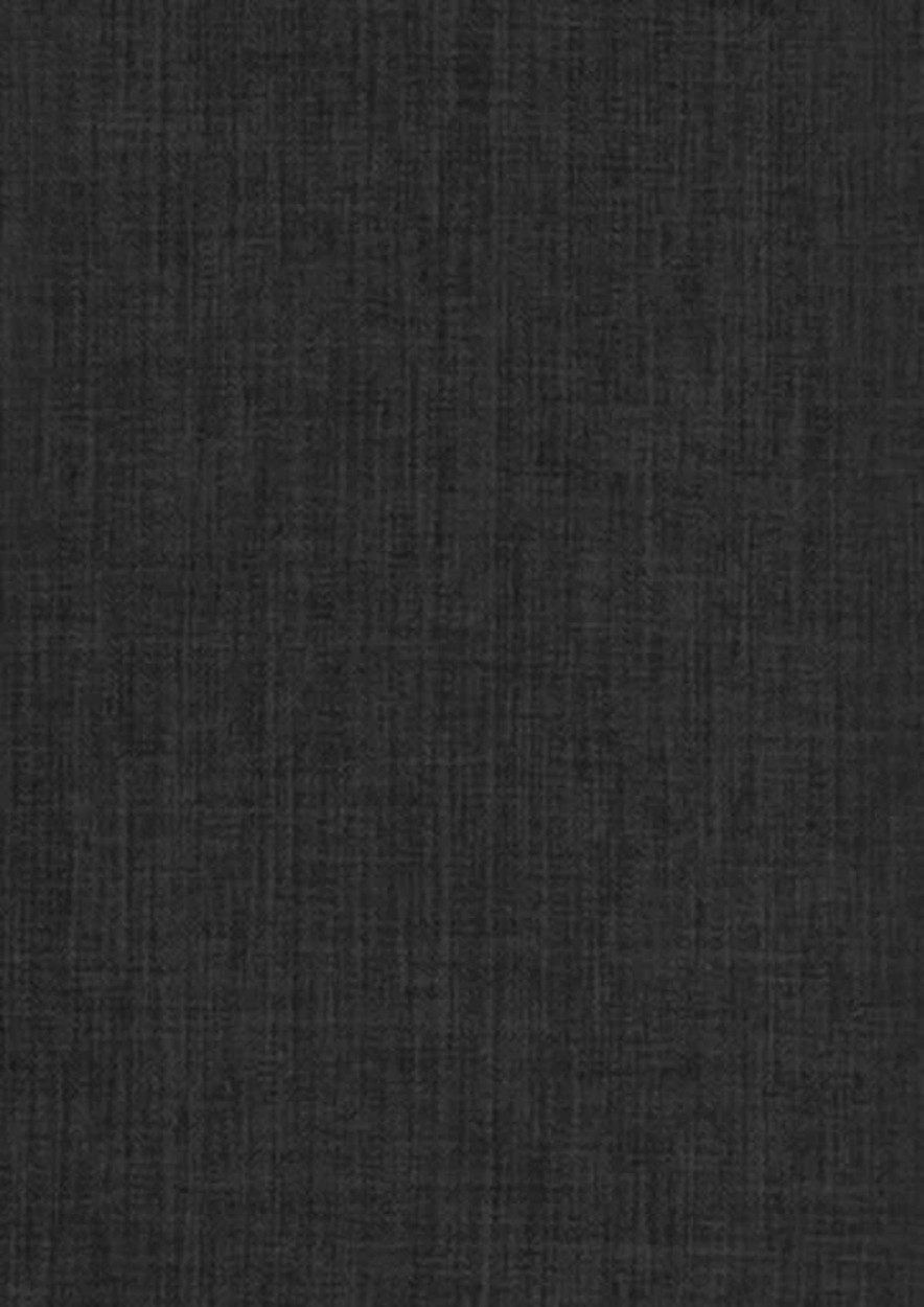 A textured, dark grey fabric background, suitable for highlighting clothing items.
