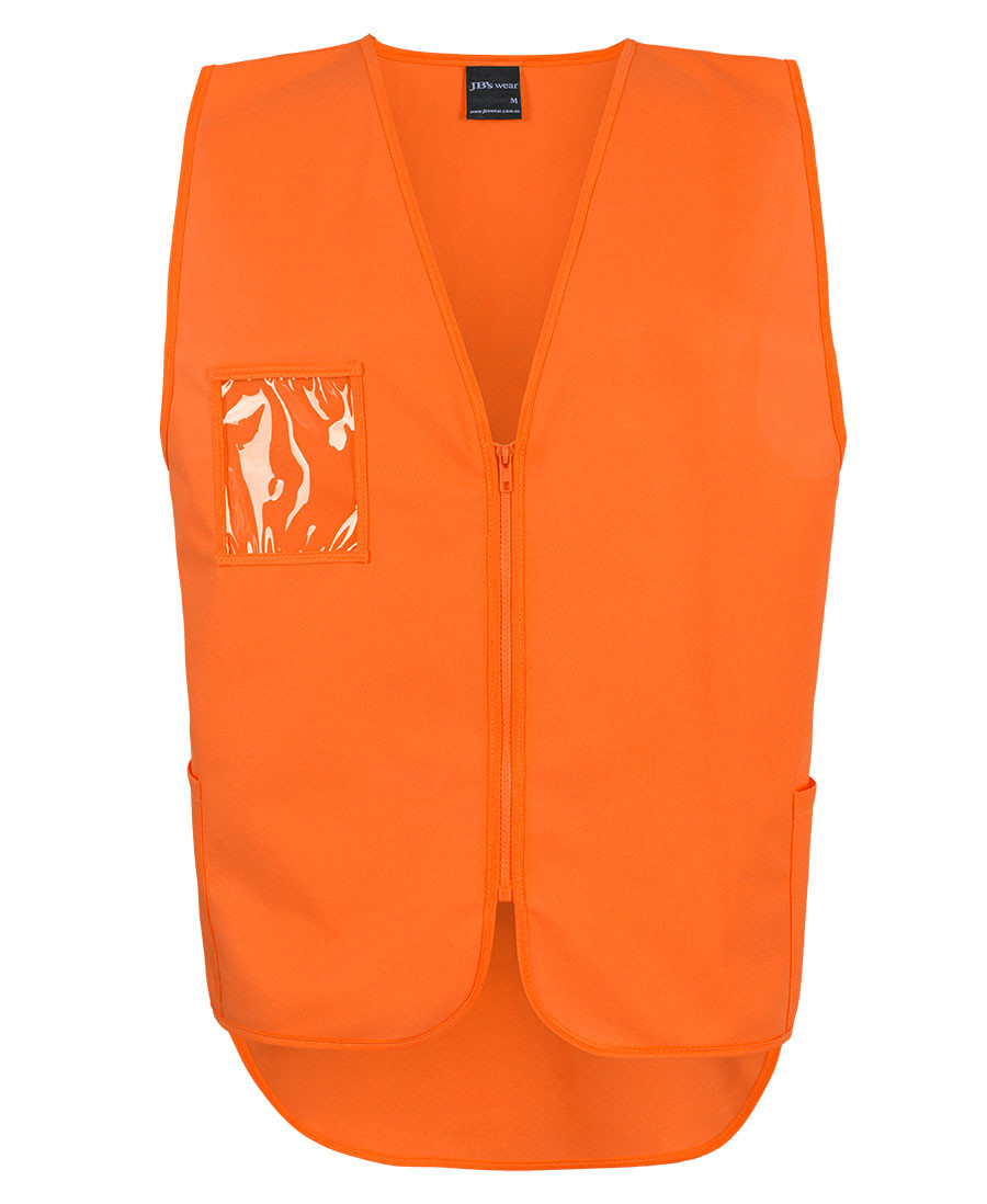 JB's Hv Zip Drop Tail Safety Vest