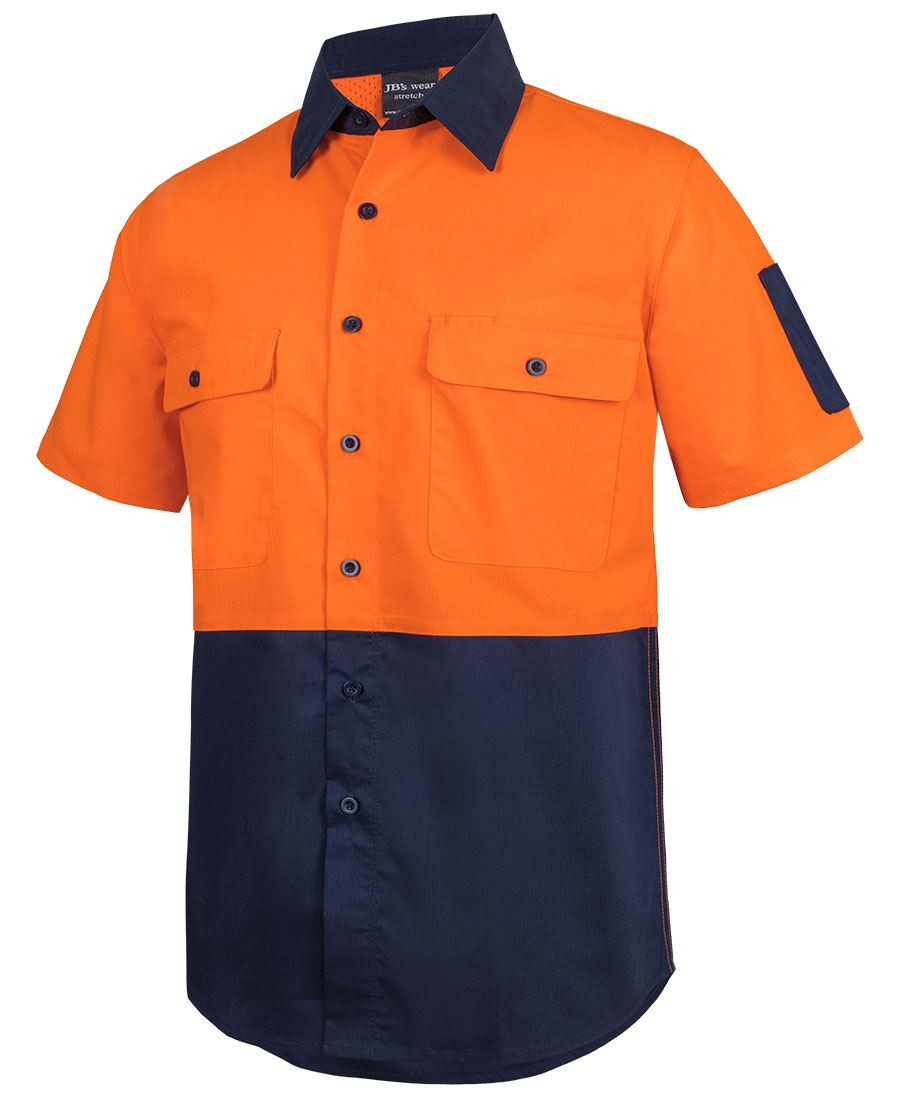 JB's Hv Class F Ripstop S/S Work Shirt