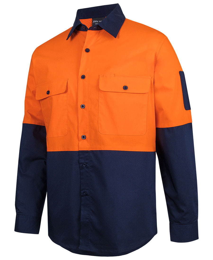 JB's Hv Class F Ripstop L/S Work Shirt