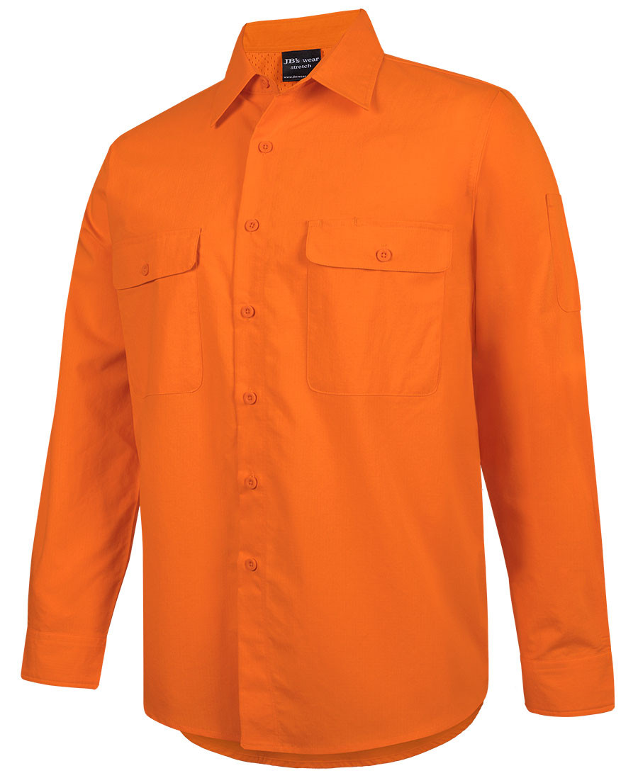 JB's Hv Class F Ripstop L/S Work Shirt
